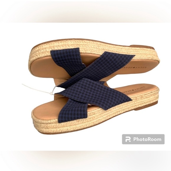 Brand New Lucky Brand Slide Size 9 NWOB - Picture 2 of 2